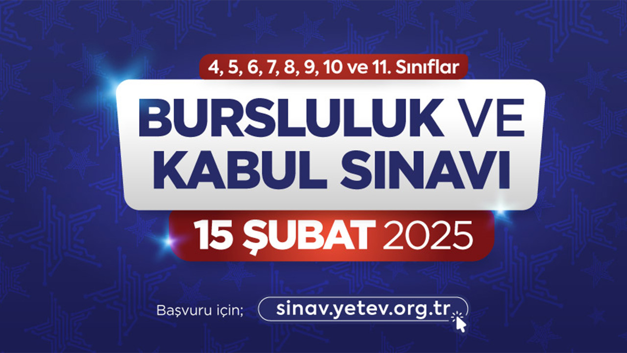 Bursluluk ve Kabul Sınavımızın Başvuruları Başladı!